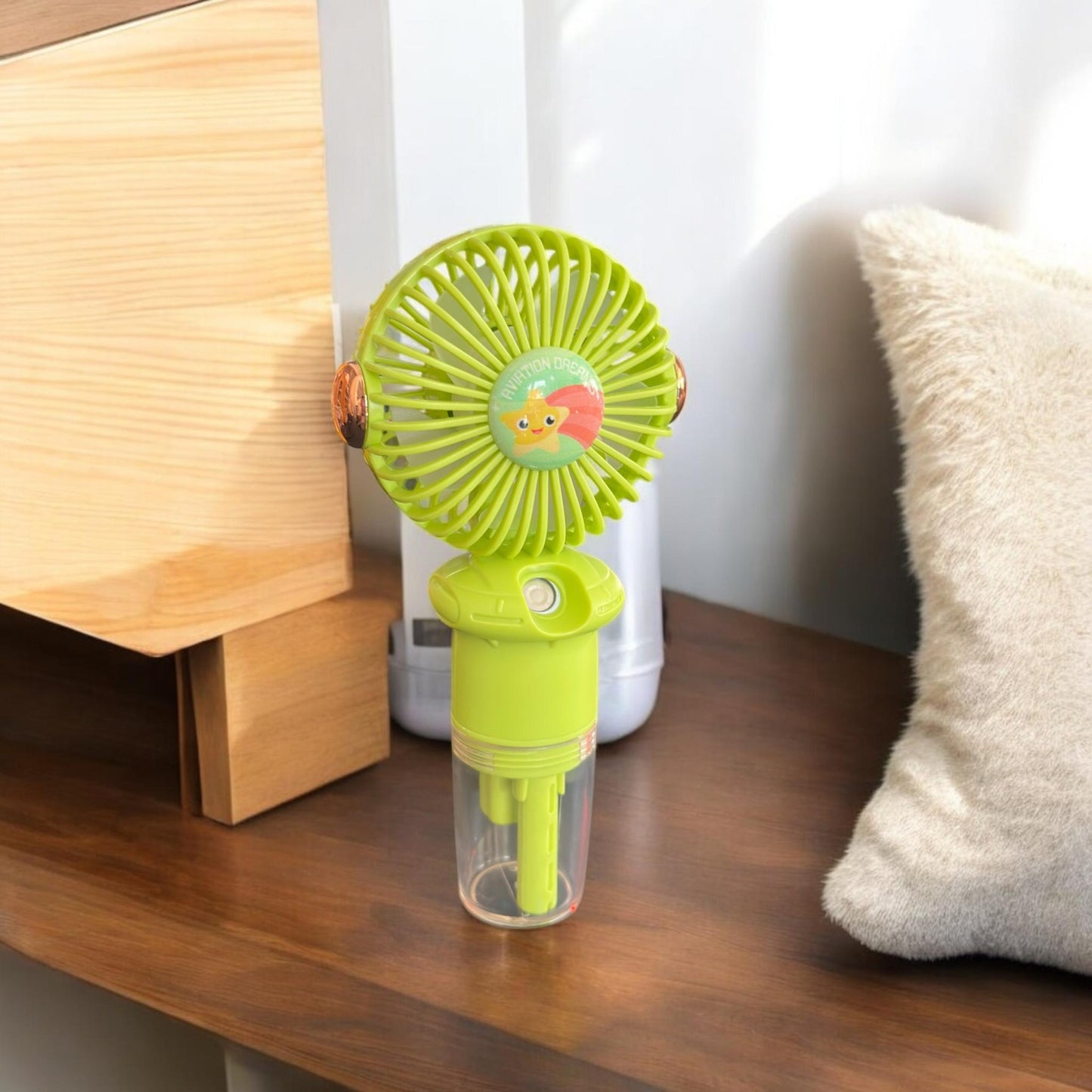 Ventilador Individual con Spray