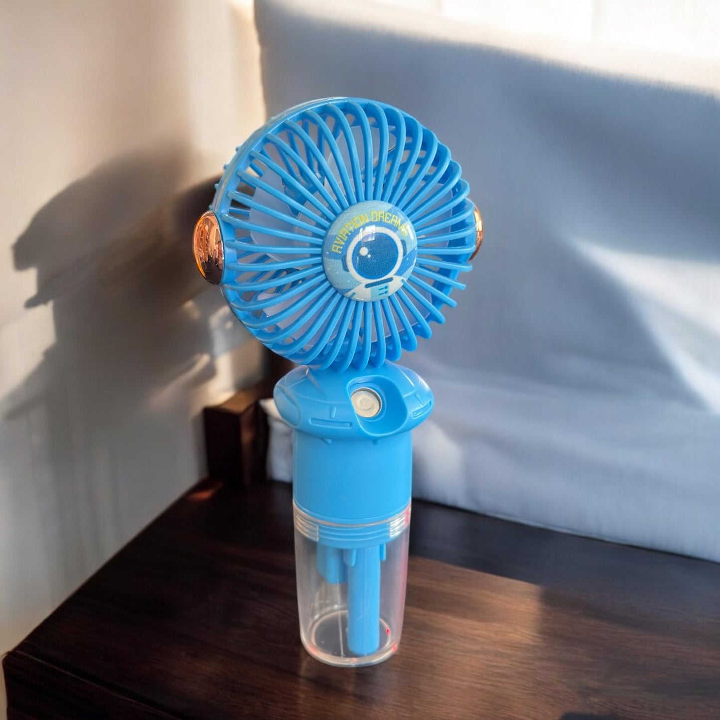 Ventilador Individual con Spray