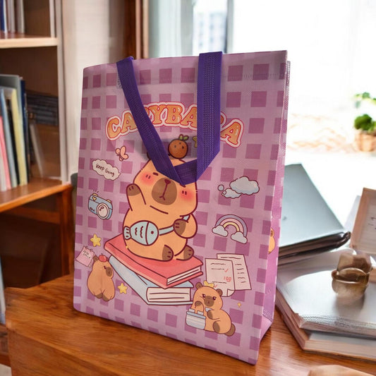 12 Bolsas Capibaras Rautilizables Grandes $8.5 c/u