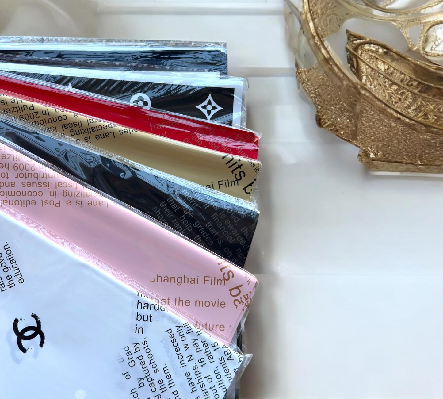 20 Papel Coreano Decorado Marcas $4.75c/u