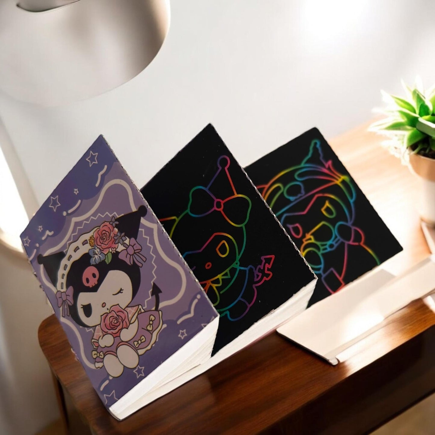 20 Libretas Kuromi Para Pintar $3.9 c/u
