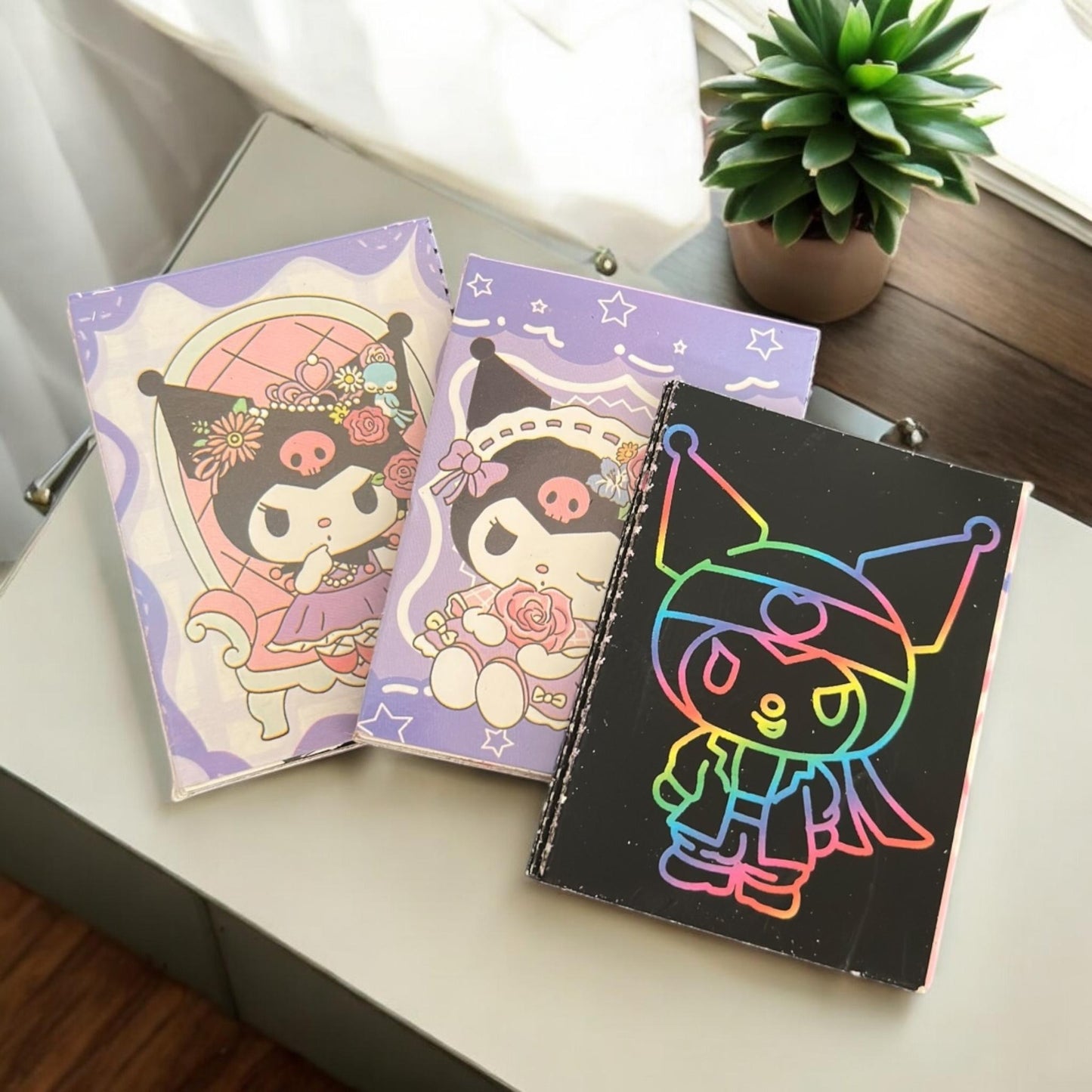 20 Libretas Kuromi Para Pintar $3.9 c/u