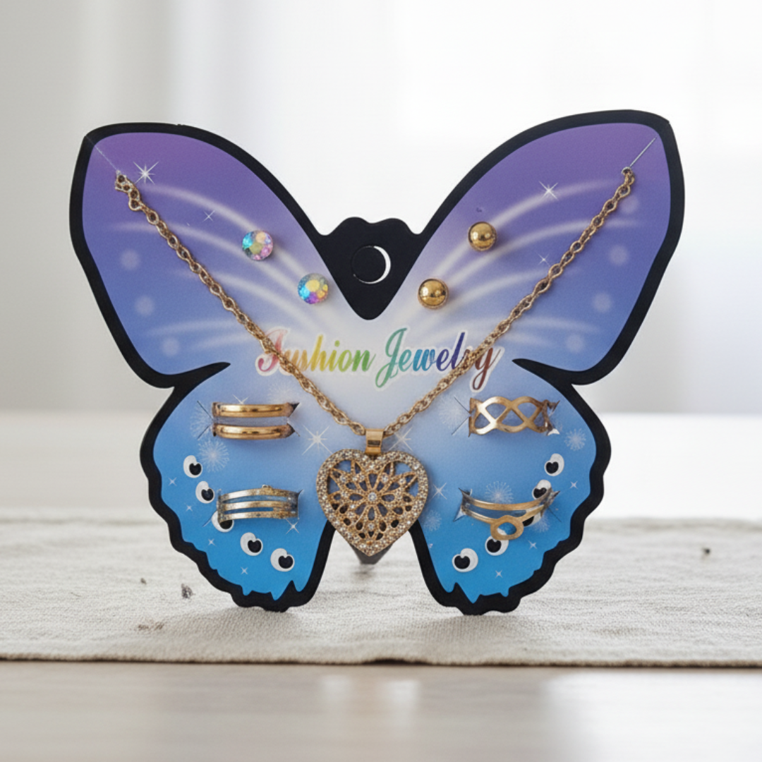 12 Sets De Accesorios Mariposa $7.80 c/u
