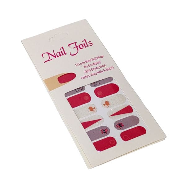 12 Stickers para Decorar Uñas $6.84 c/u