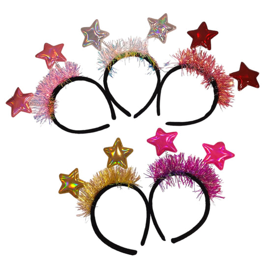 12 DIADEMAS ESTRELLA $10.5 C/U