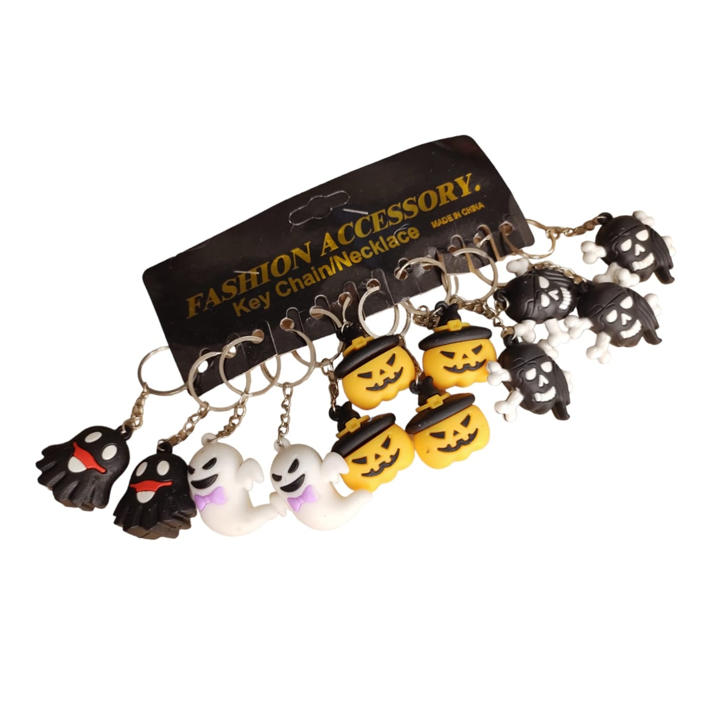 12 Llaveros Calavera Halloween $5.4 c/u