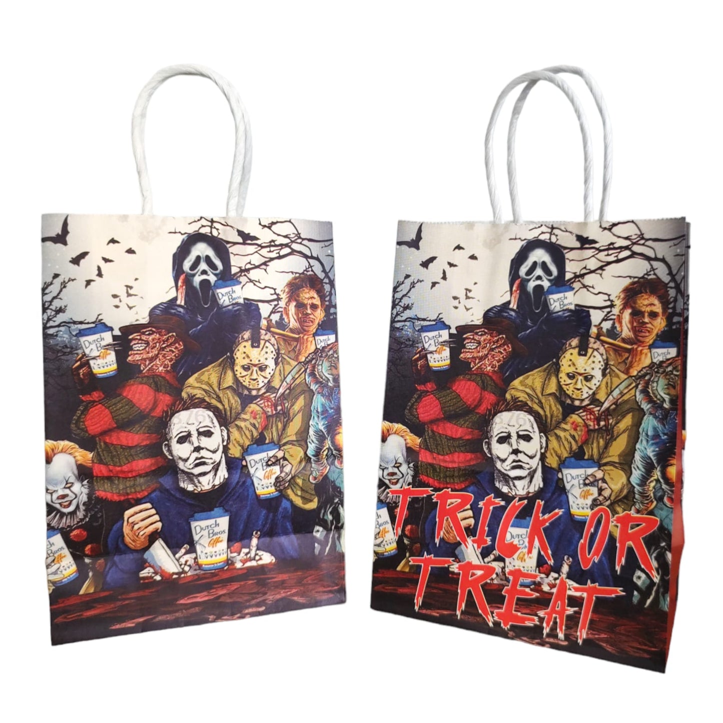 12 Bolsas para dulces halloween $4.19 c/u