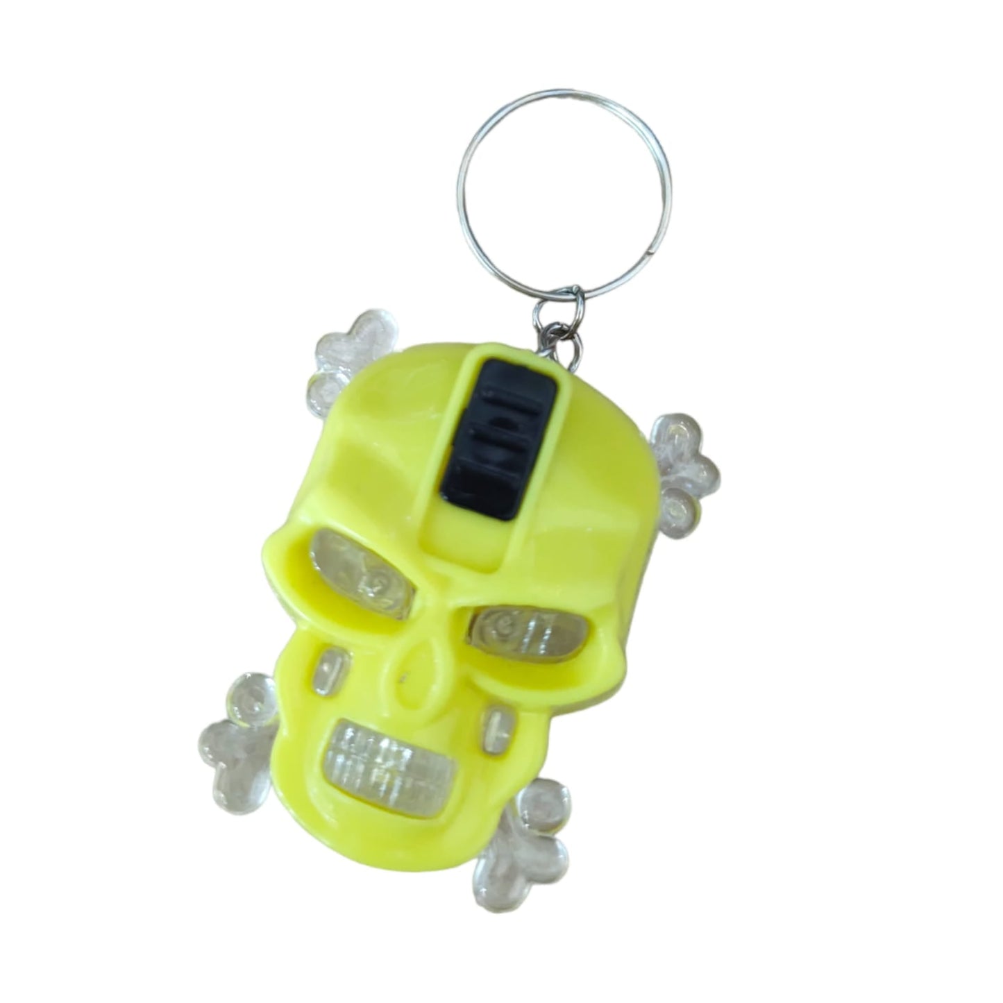 48 Llaveros calavera Halloween con Luz $3.37 c/u