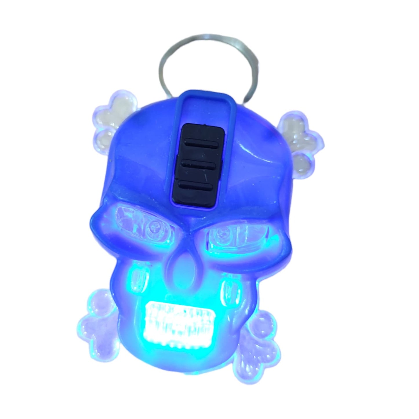 48 Llaveros calavera Halloween con Luz $3.37 c/u