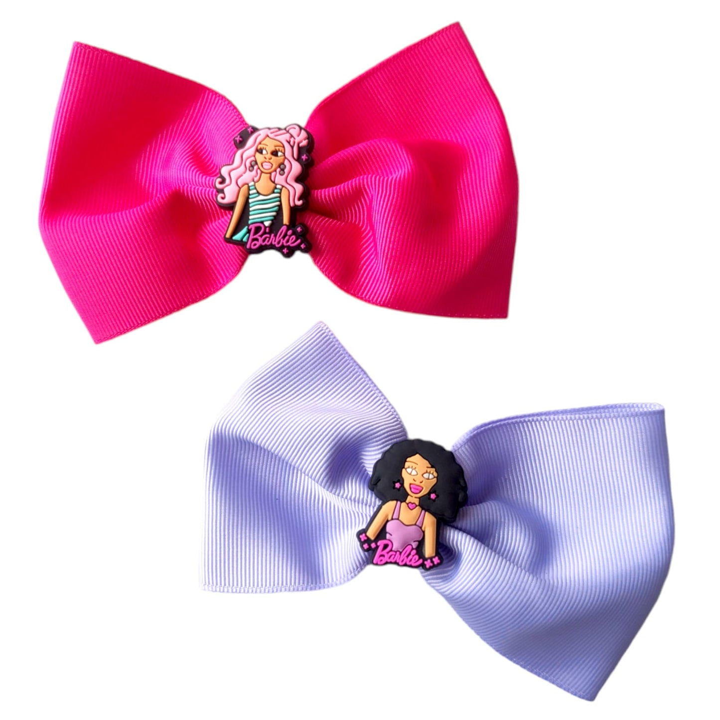 12 Moños Con Barbie Increíble $5.85 c/u