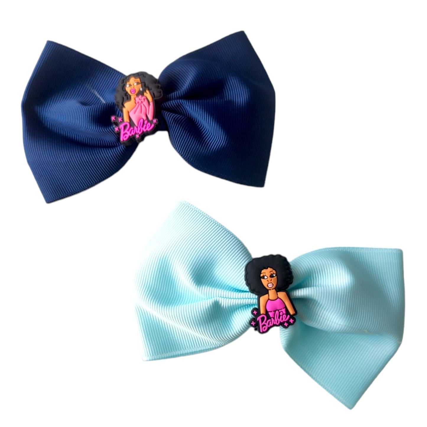 12 Moños Con Barbie Increíble $5.85 c/u