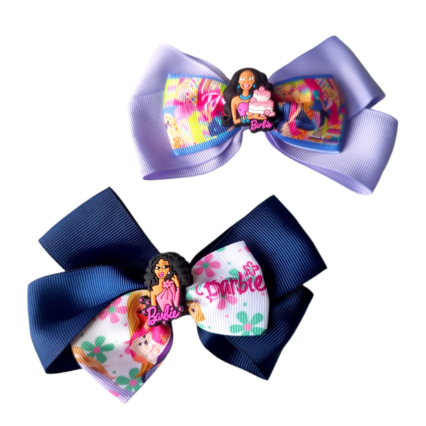 12 Moños Barbie felicidad $ 7.08 c/u