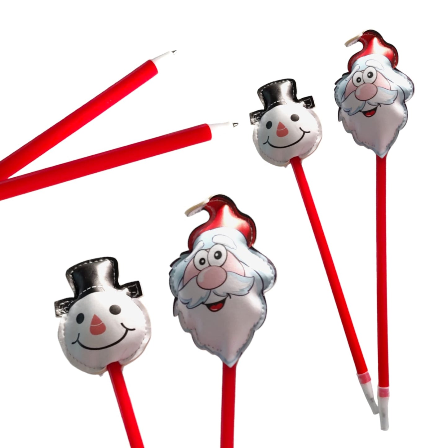 12 Plumas Navidad Extraordinaria $5.7 c/u