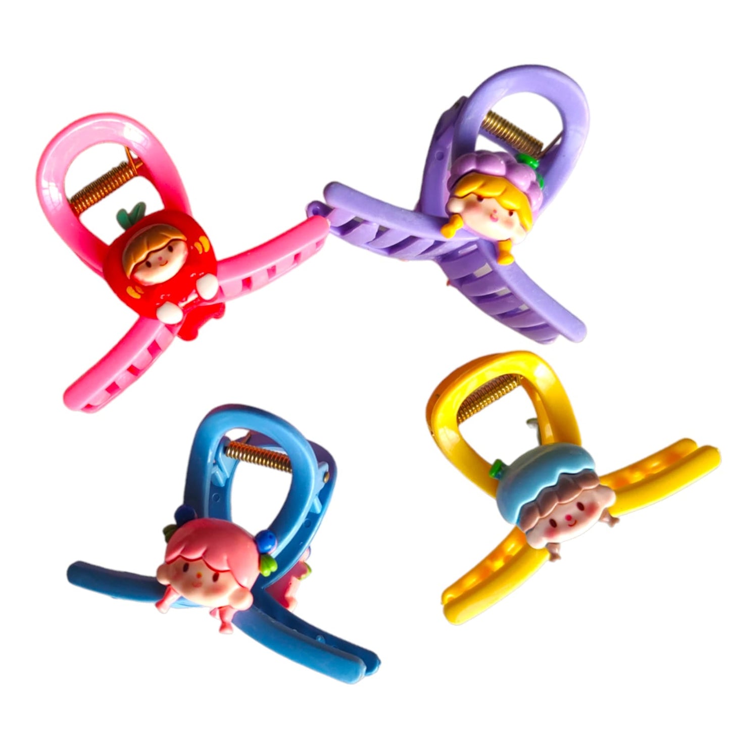 12 Pincitas niña disfrazada frutita $7.48 c/u