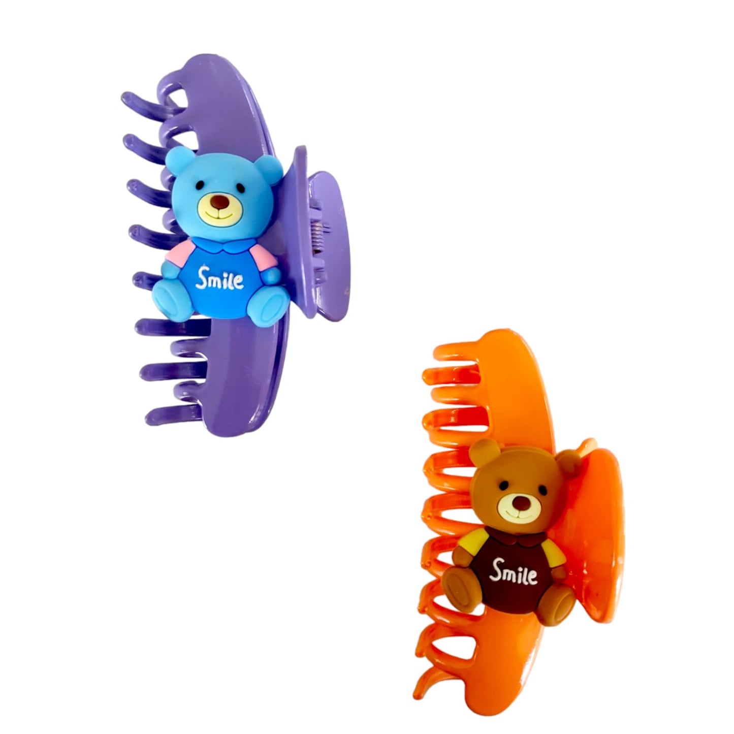 12 Pinzas para cabello ositos $9.66 c/u