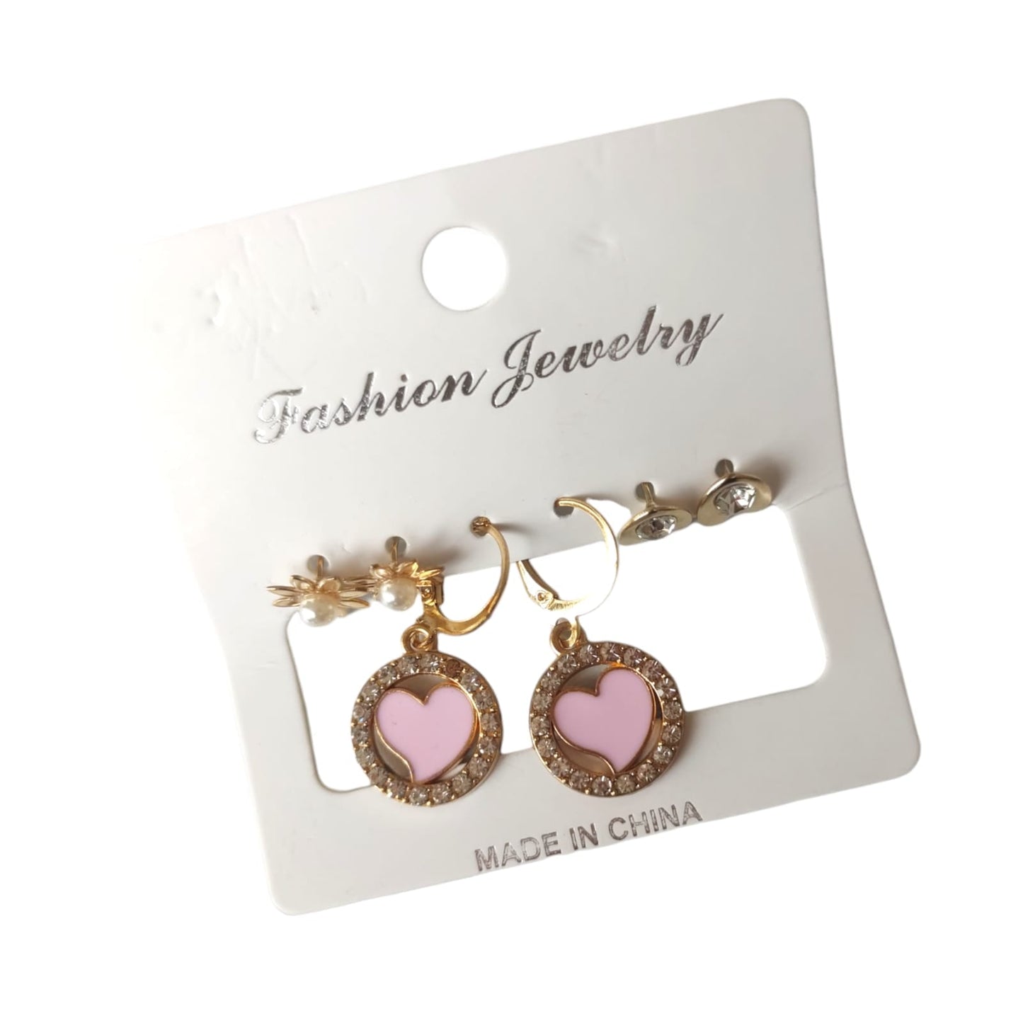 12 Sets de aretes diseños $6.80 C/U