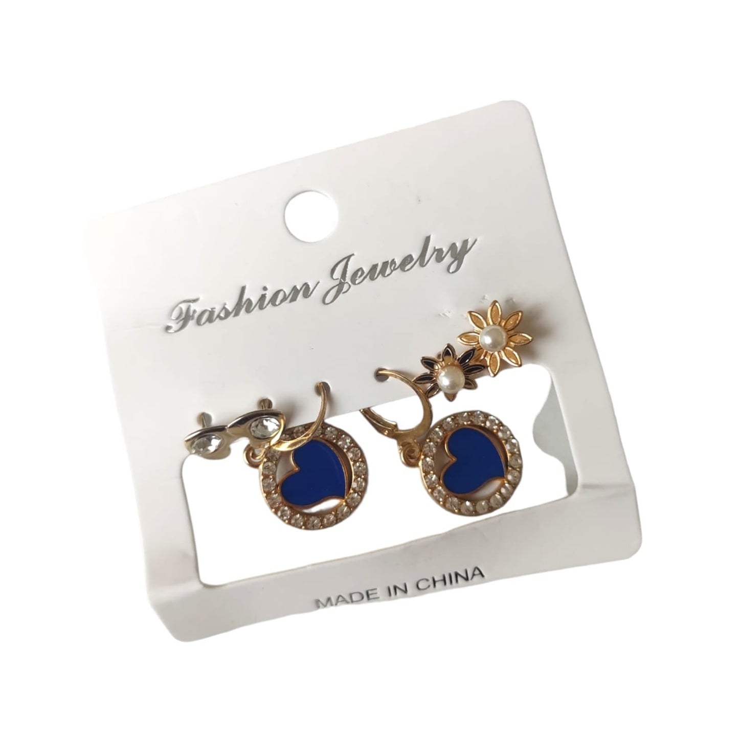 12 Sets de aretes diseños $6.80 C/U