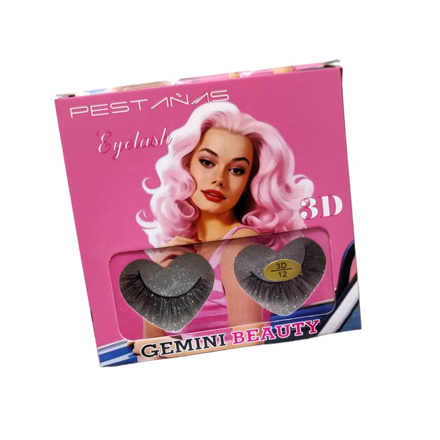 12 Pestañas Barbie $9.10 c/u