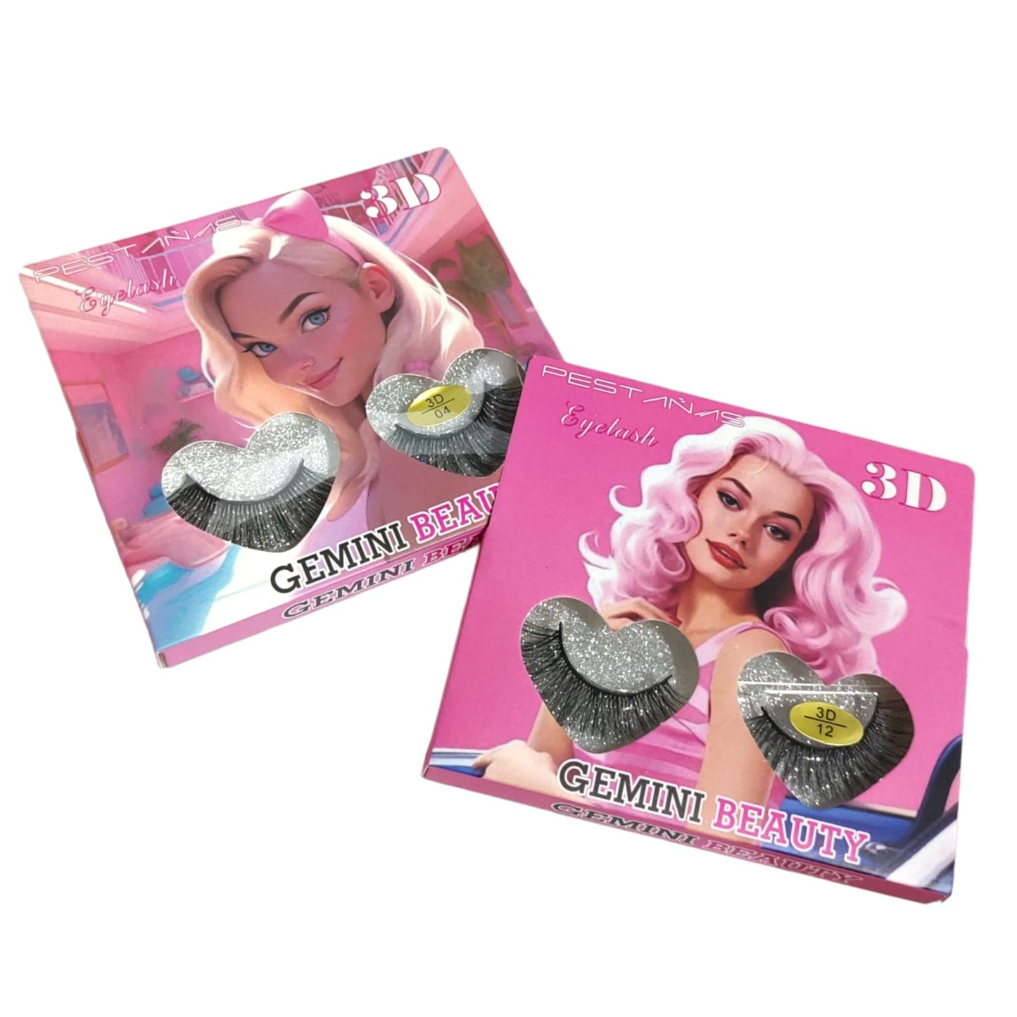 12 Pestañas Barbie $9.10 c/u