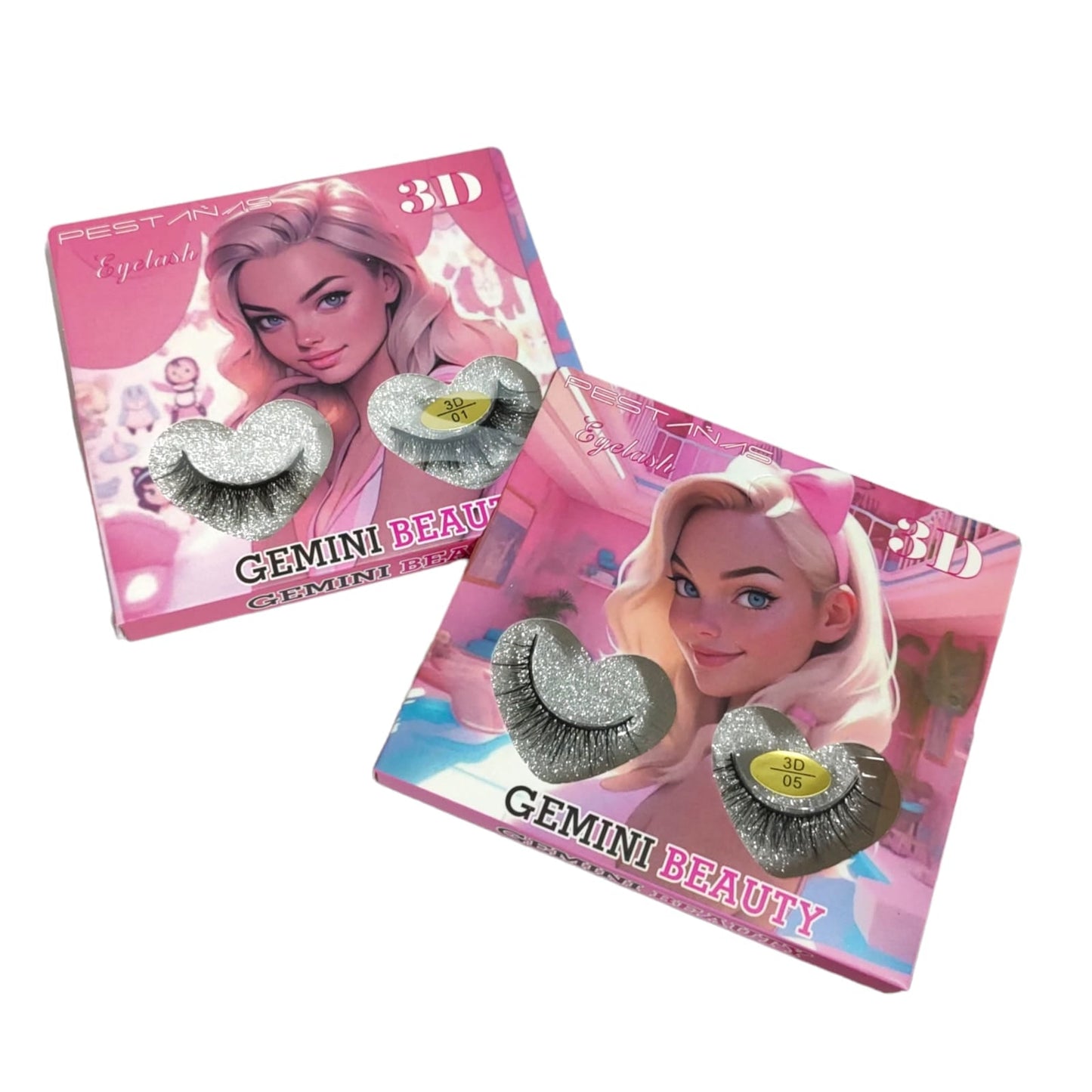 12 Pestañas Barbie $9.10 c/u