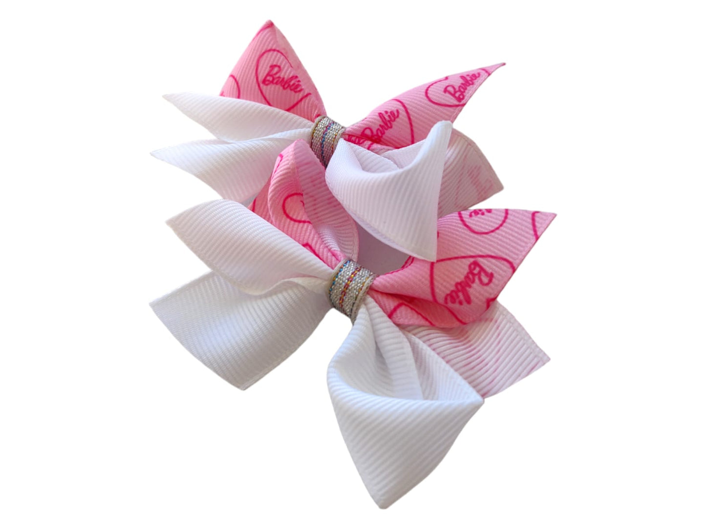 12 Sets De 2 Moños Barbie $7.15 c/u