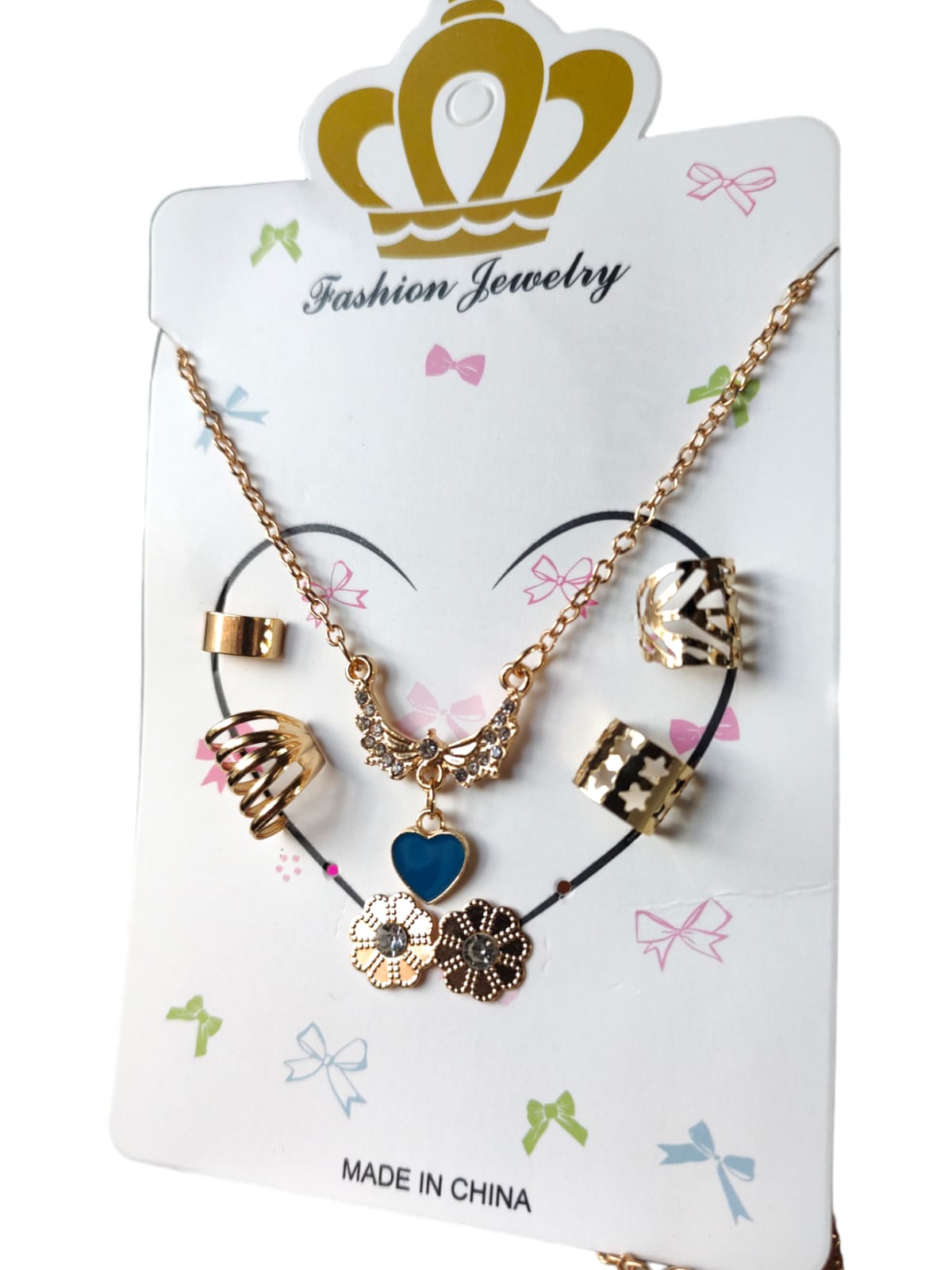 12 Sets De Accesorios Corazón $7.80 c/u