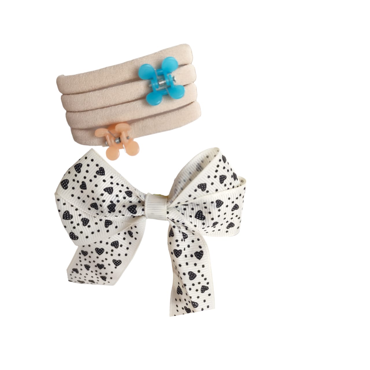 12 Sets De Moños Ligas Y Piojitos Moda $5.20 c/u