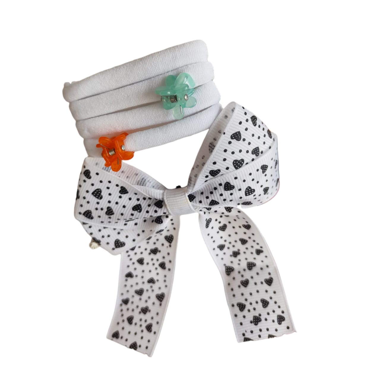 12 Sets De Moños Ligas Y Piojitos Moda $5.20 c/u