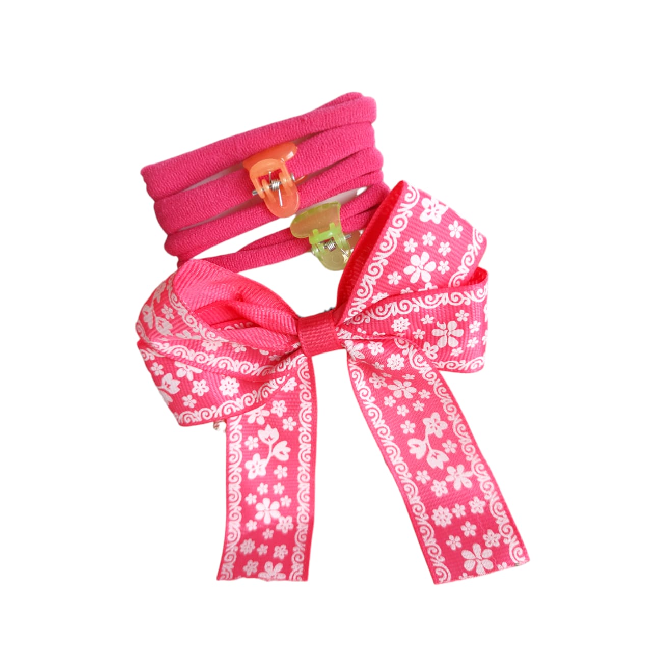 12 Sets De Moños Ligas Y Piojitos Moda $5.20 c/u