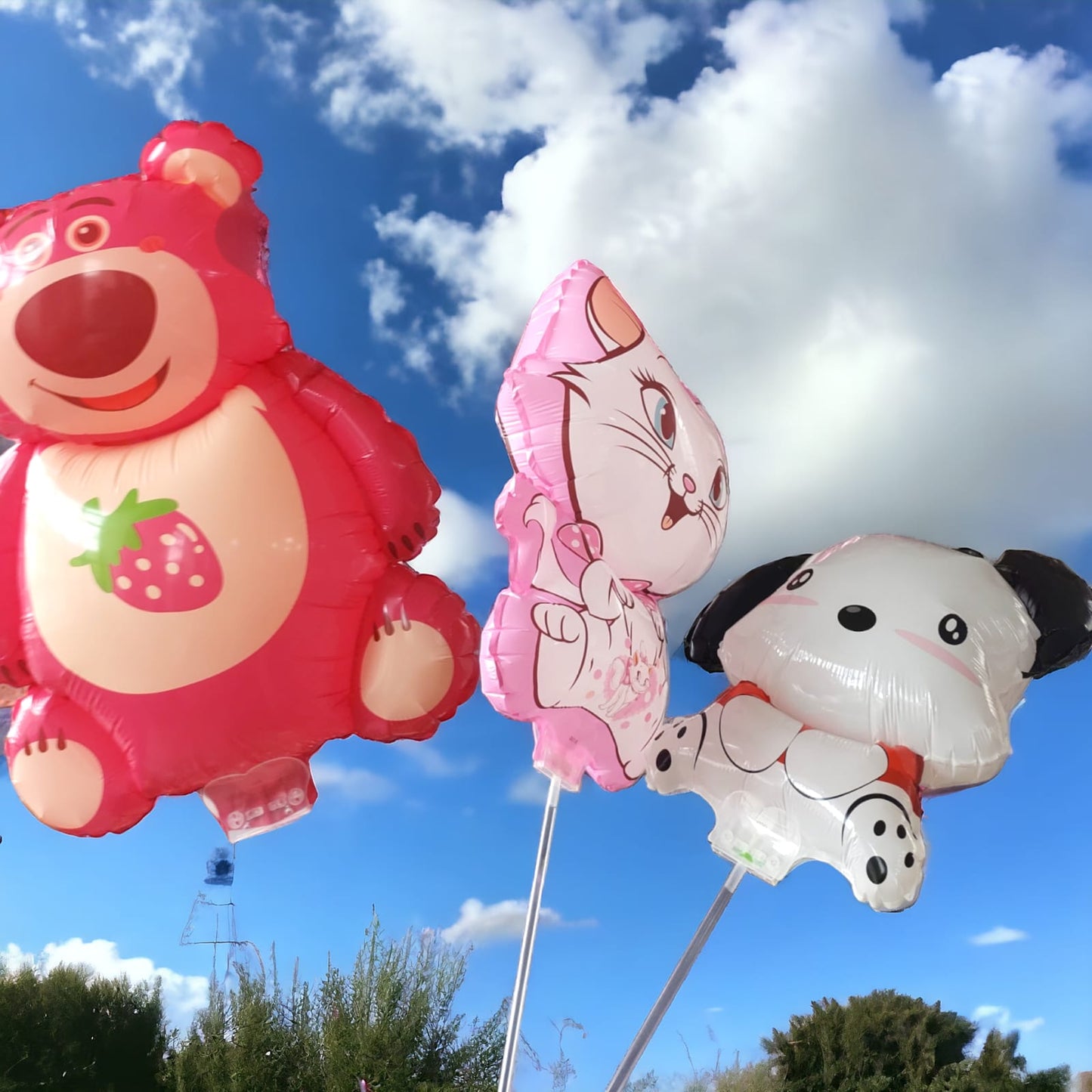 20 Globos Lotso Pochacco Gatita $13.6 c/u