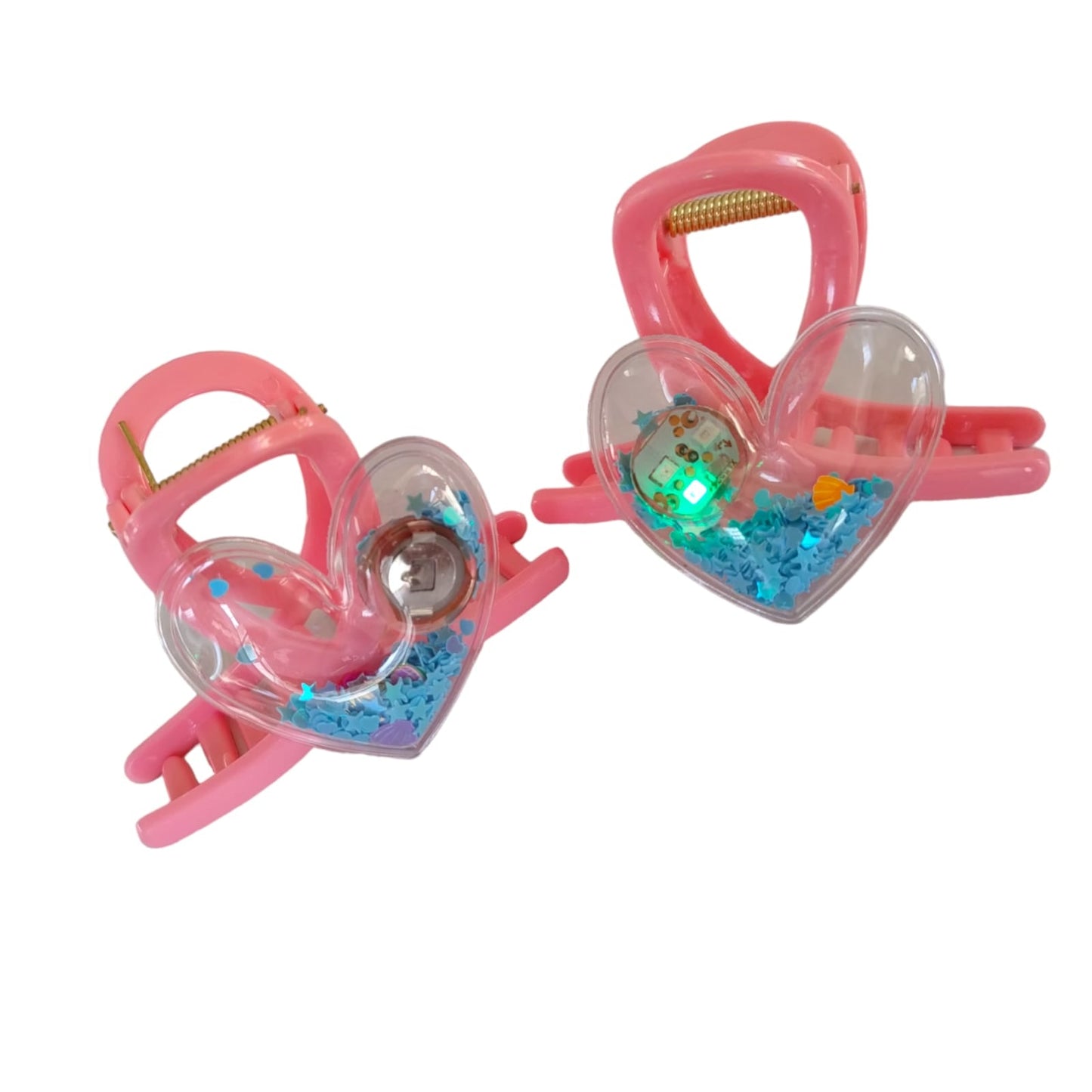 12 Pinzas confetti con luz $8.25 c/u