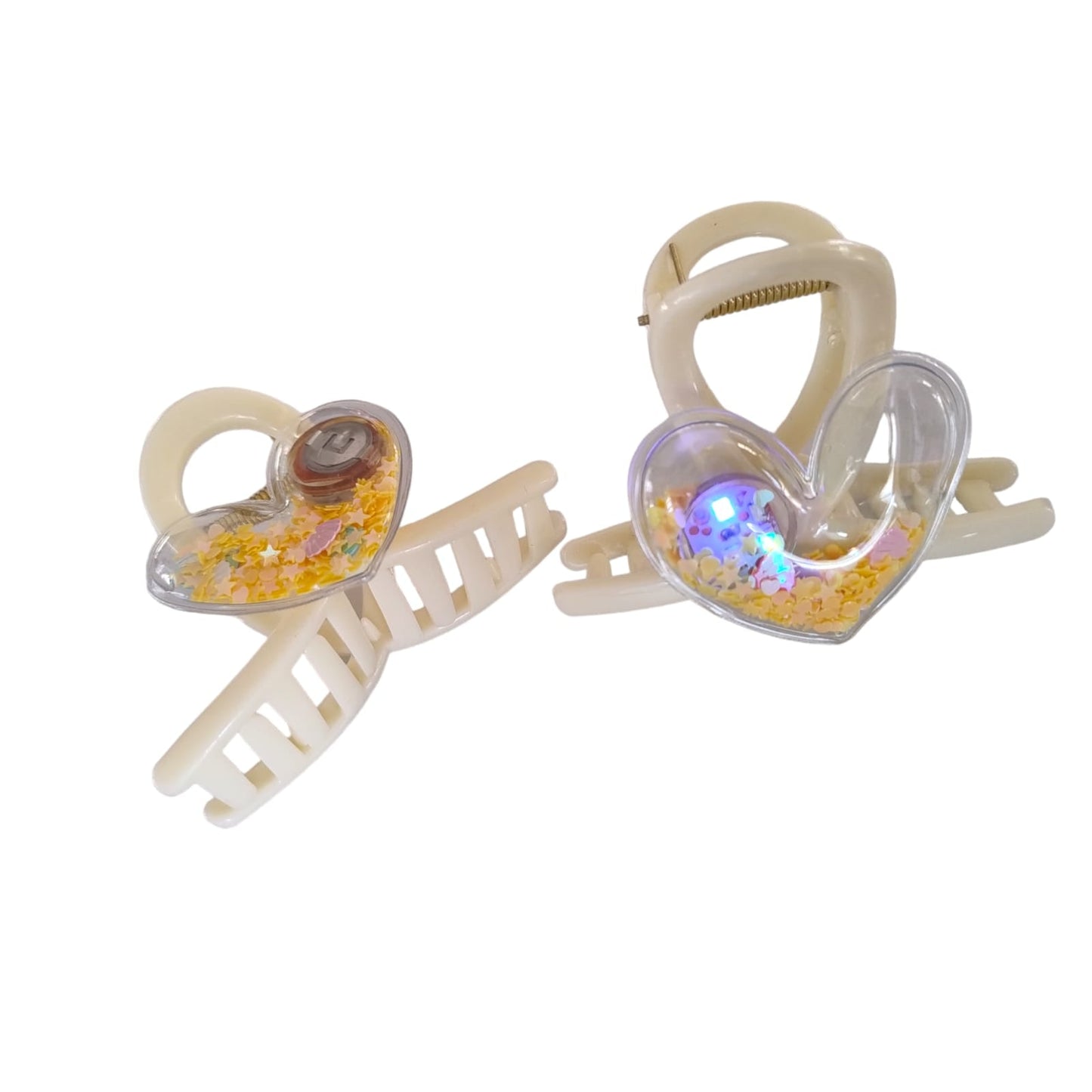 12 Pinzas confetti con luz $8.25 c/u