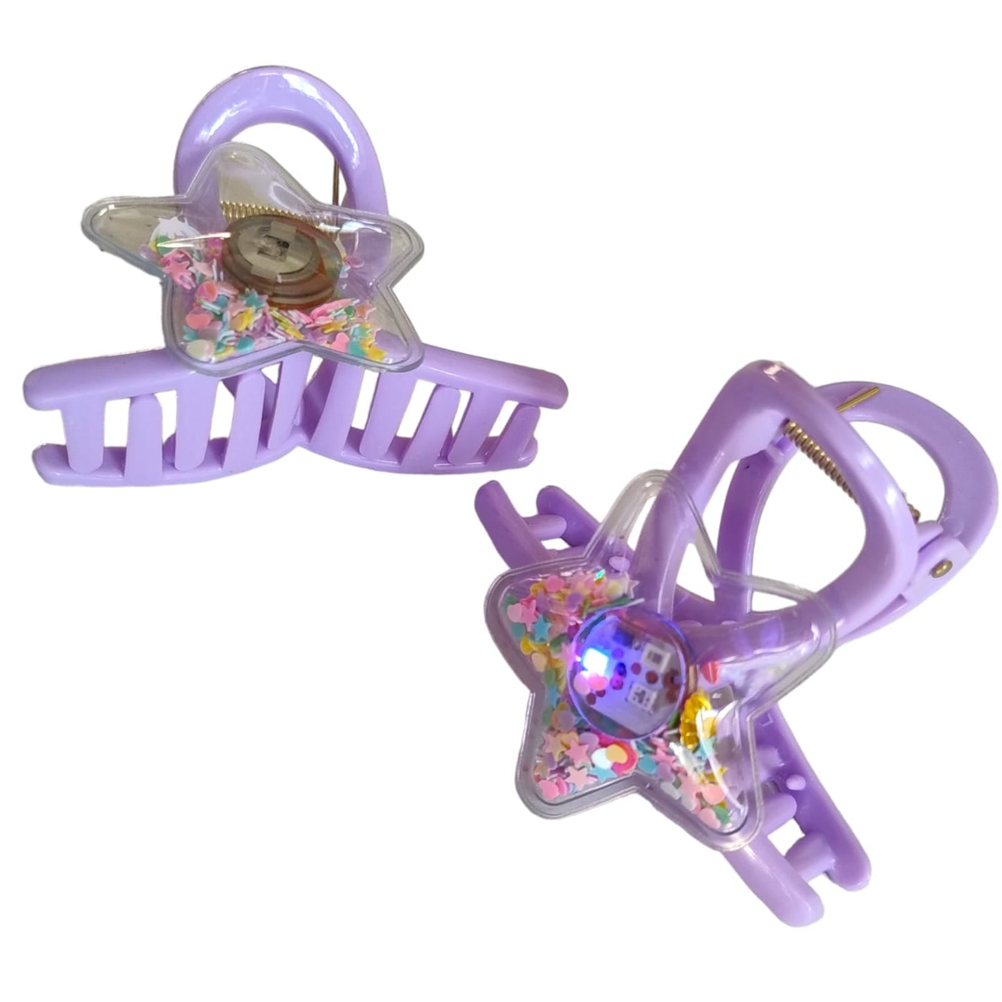 12 Pinzas confetti con luz $8.25 c/u