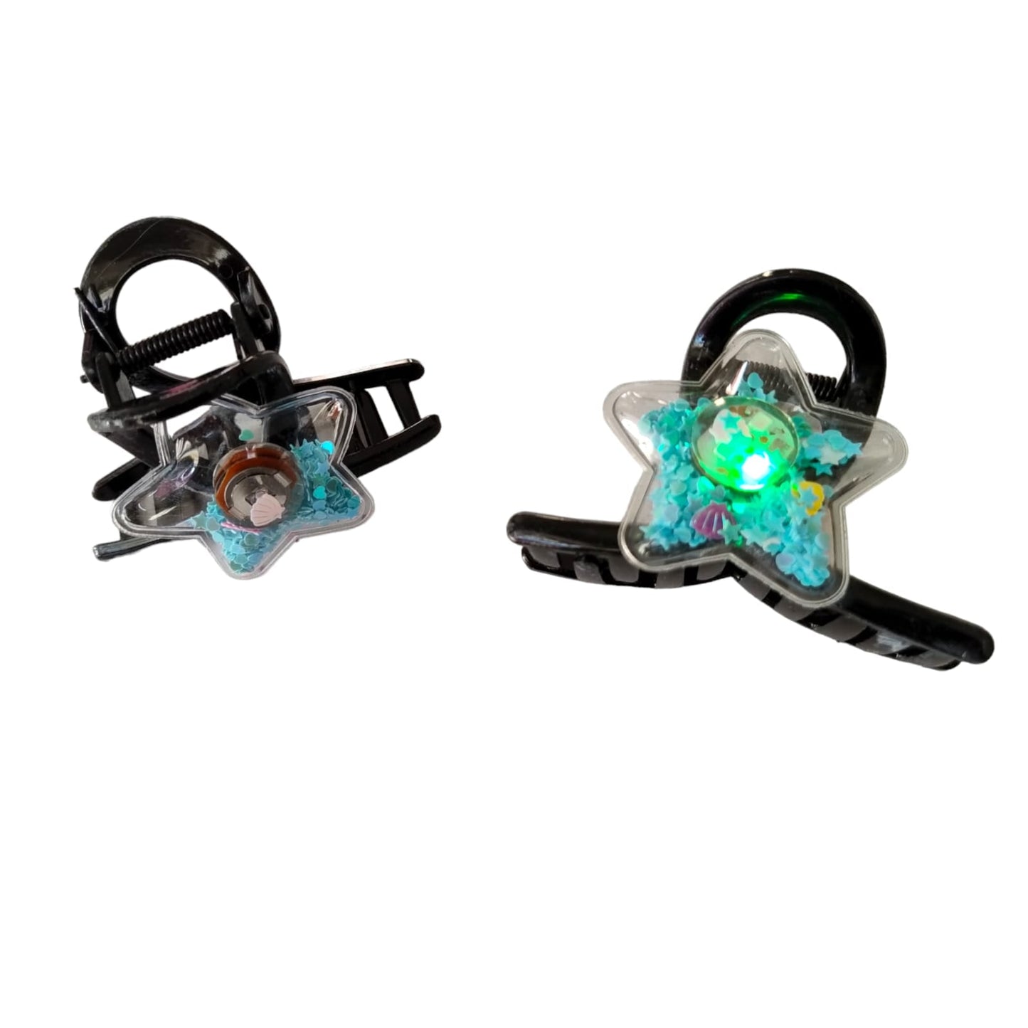 12 Pinzas confetti con luz $8.25 c/u