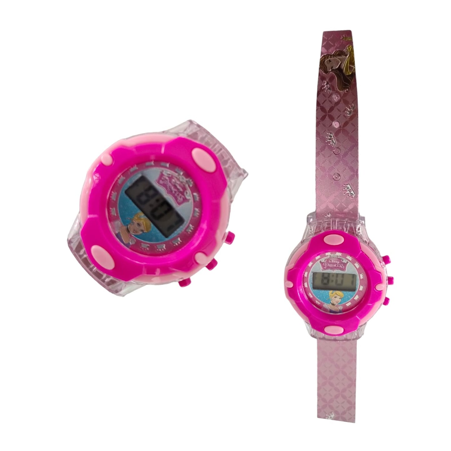 12 Relojes licencias caricaturas $26.52c/u