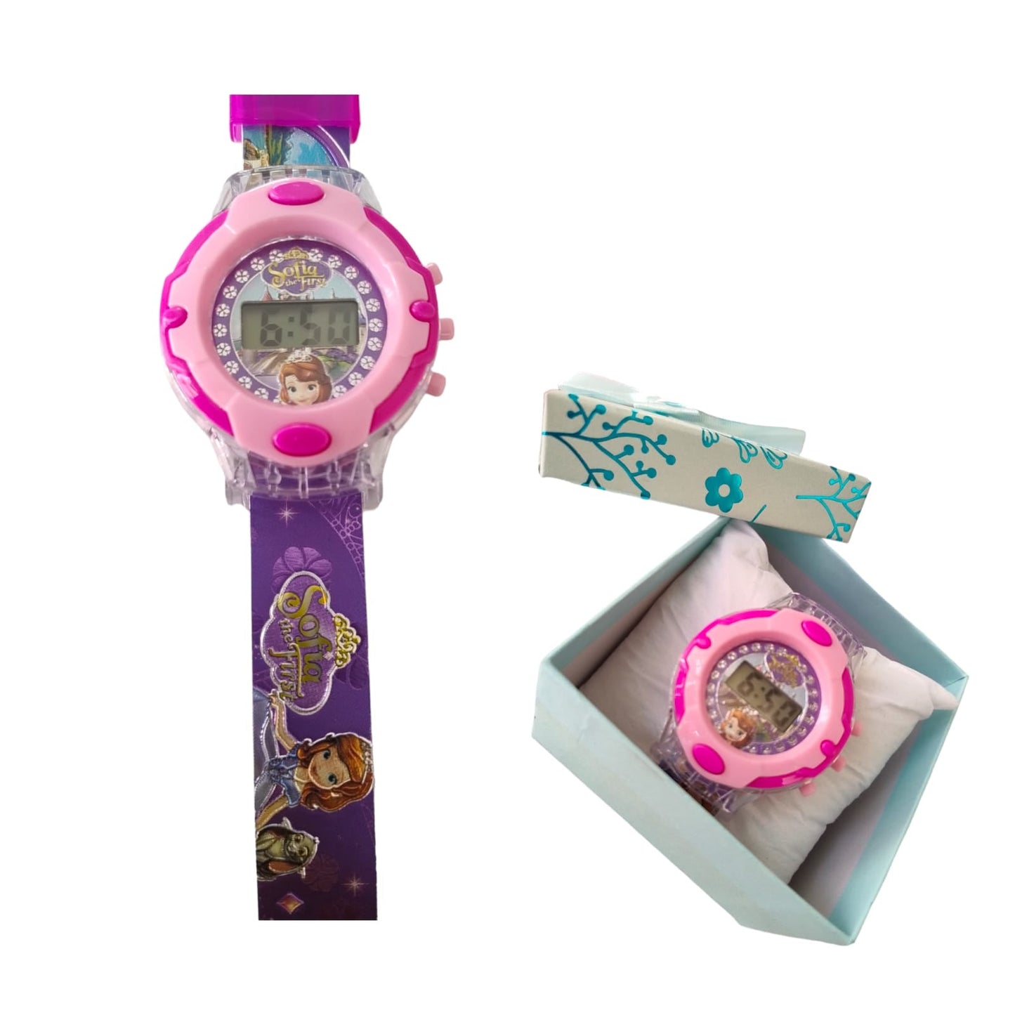 12 Relojes licencias caricaturas $26.52c/u