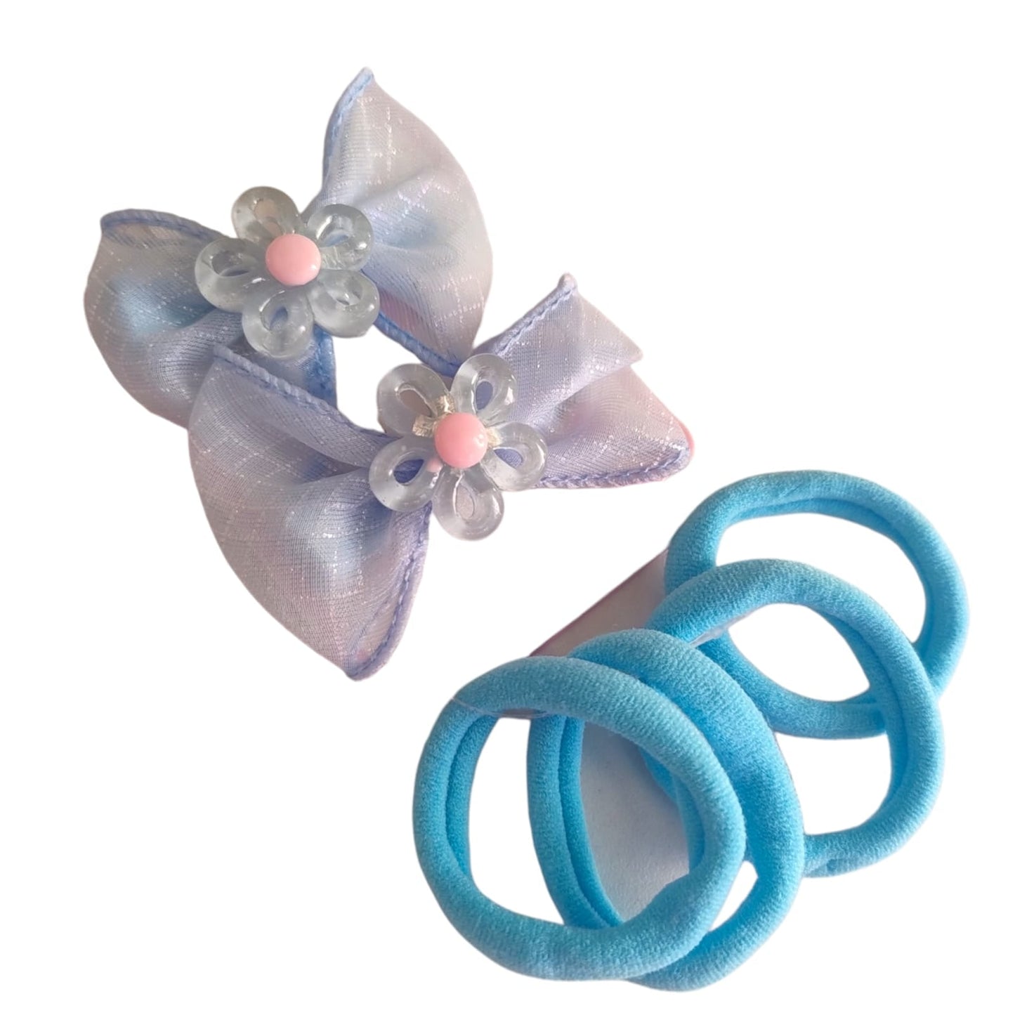 12 Sets Moñitos Y Ligas Coquette $7.15 c/u