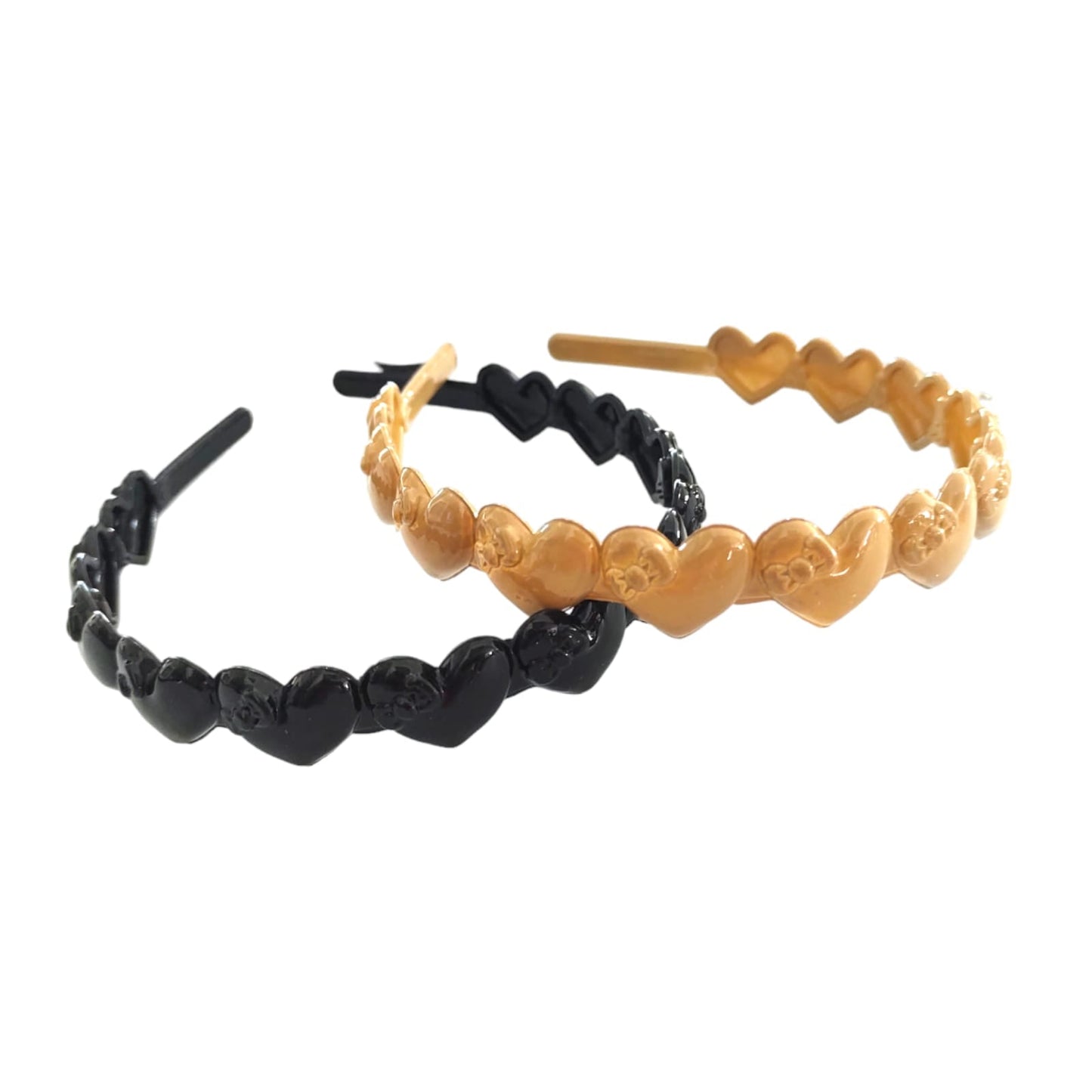 12 Diademas Corazones $5.20 c/iu