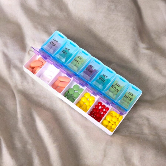 12 Pastillero Semanal $15 c/u