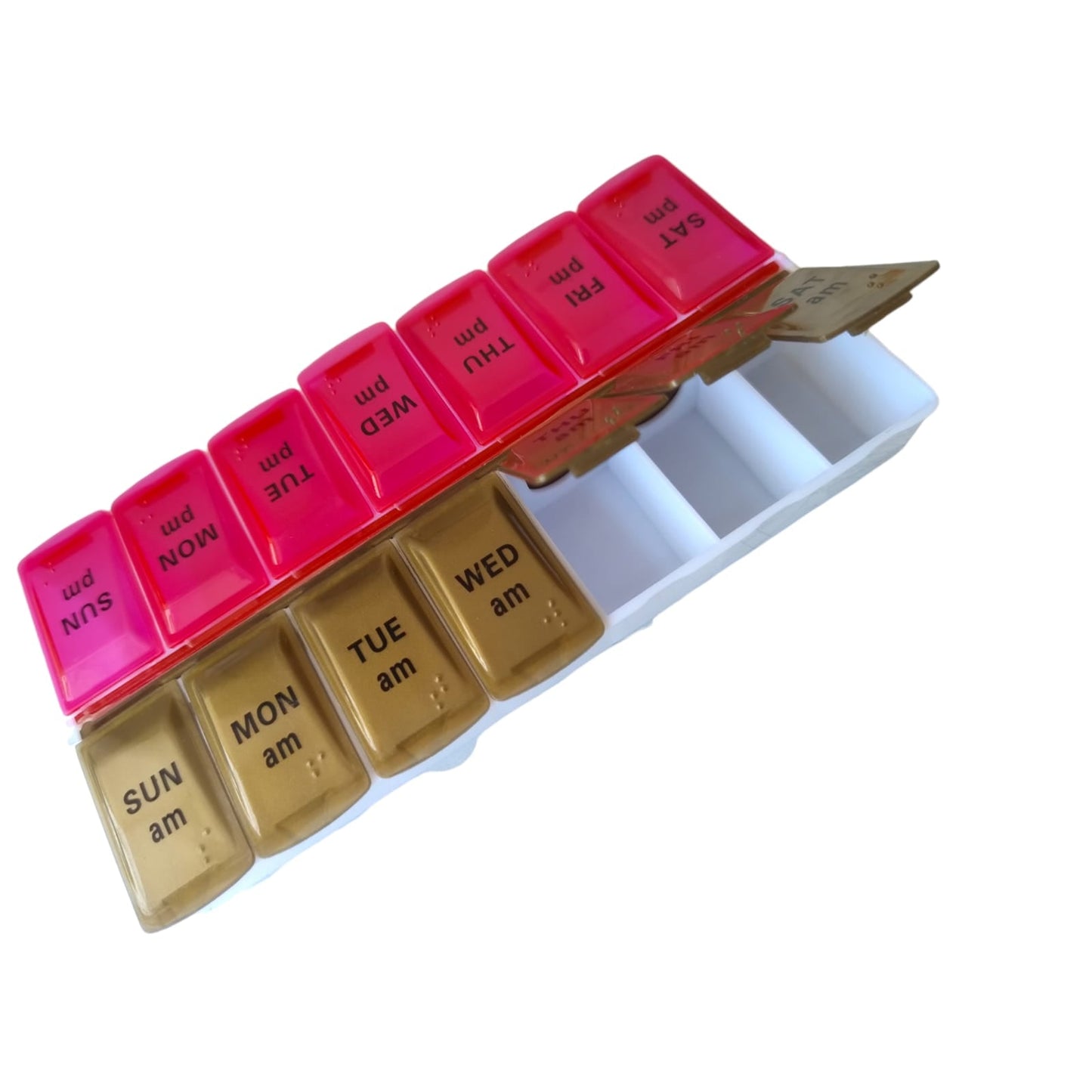 12 Pastillero Semanal $15 c/u