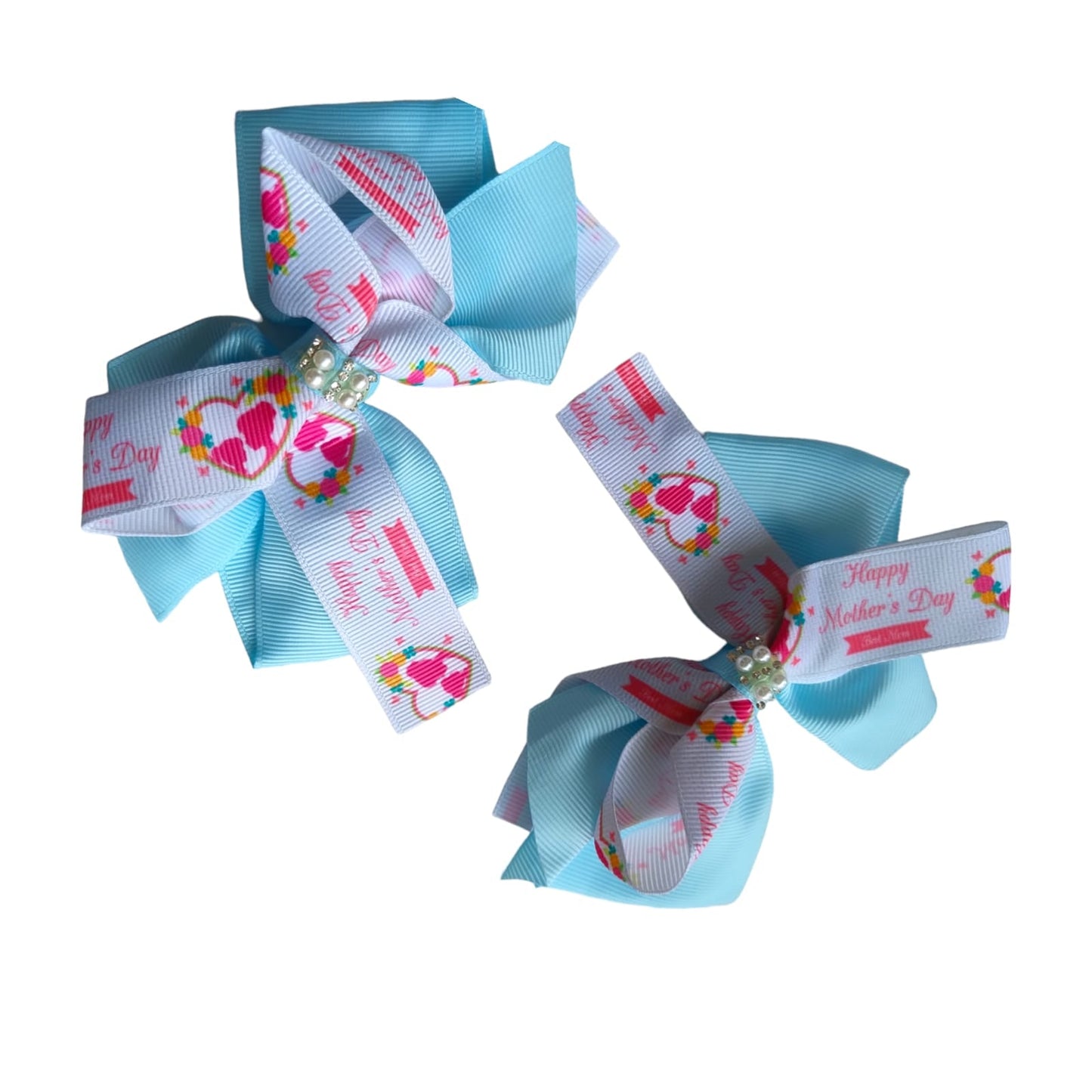 12 Moños Feliz Día Mamá $5.85 c/u