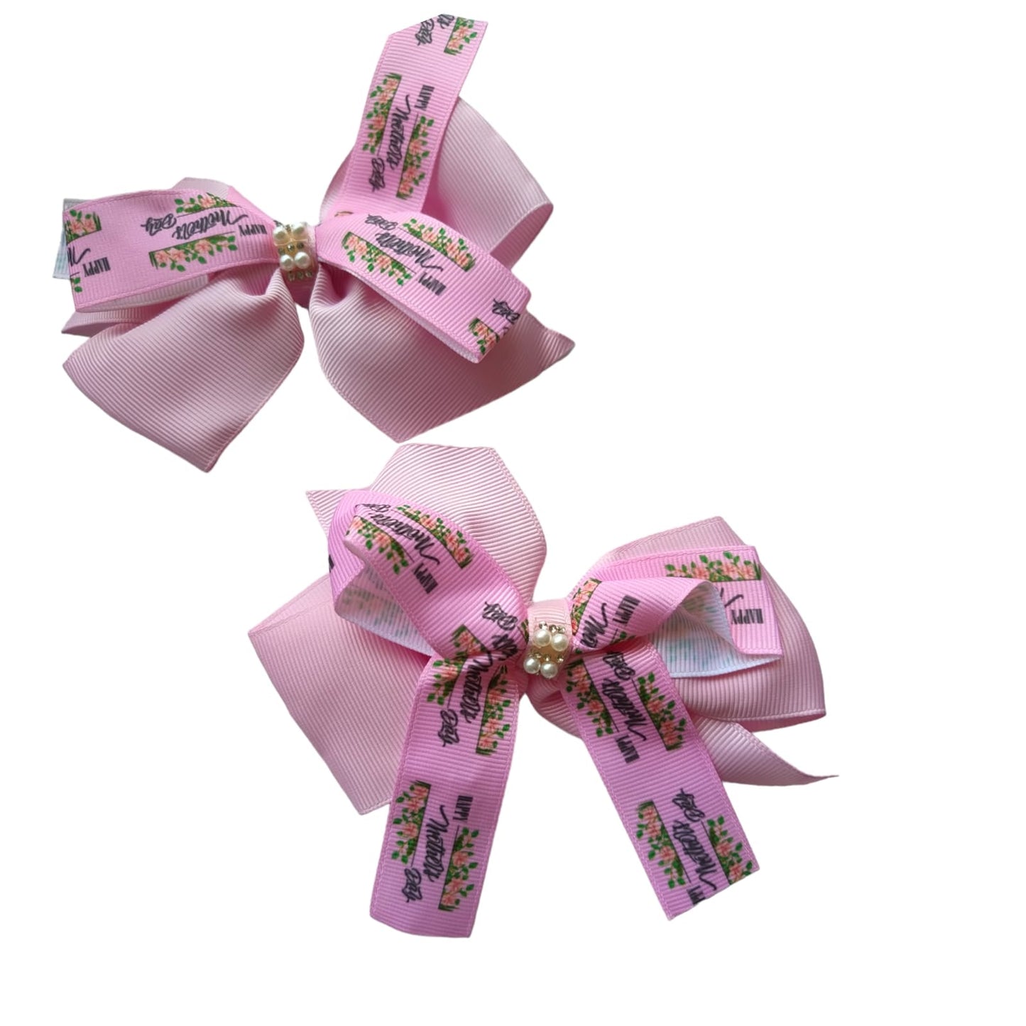 12 Moños Feliz Día Mamá $5.85 c/u