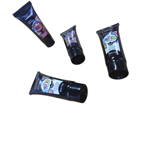 12 Poli gel para uñas $9.75 c/u