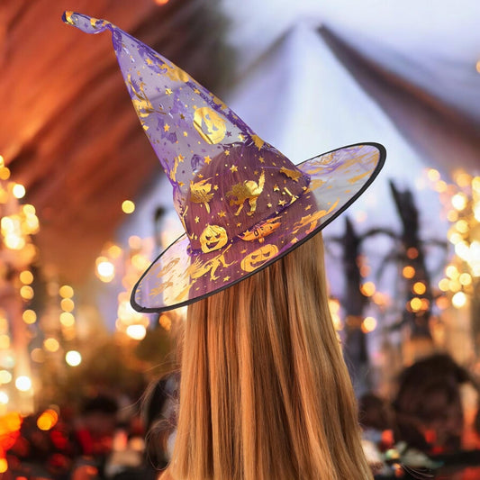 12 Sombreros Halloween Brijutas Telarañas Colores $12 c/u