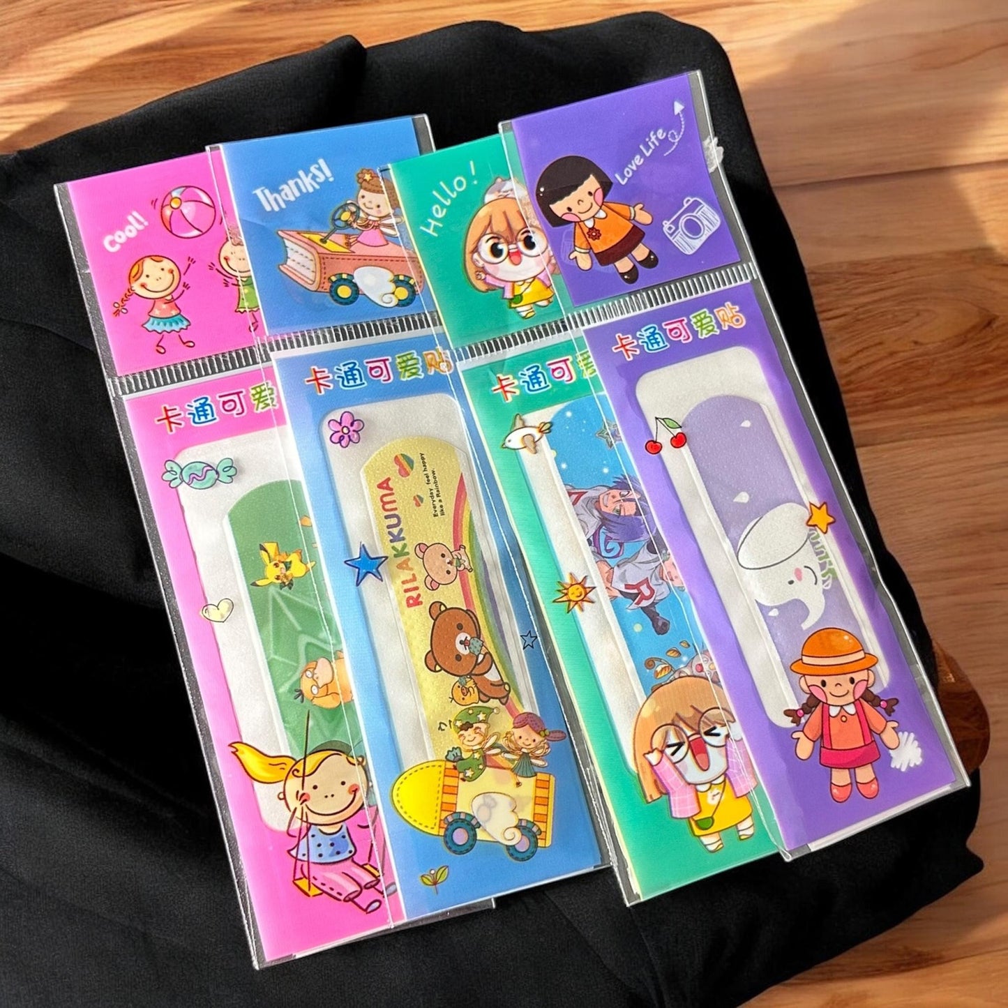 Planilla 12 bolsitas de Curitas Infantiles Decorados