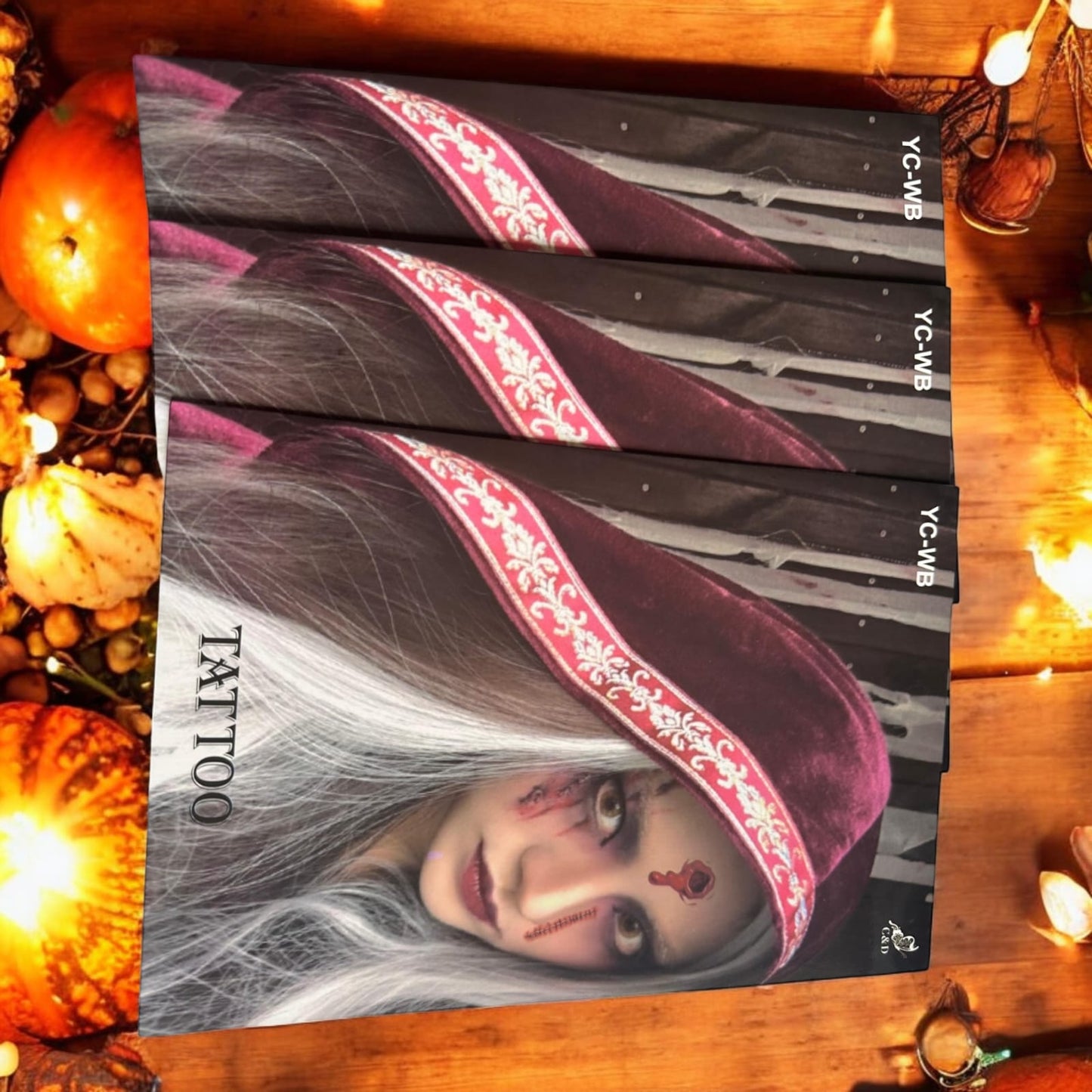 12 Stickers Cicatrices Halloween $8.25 c/u