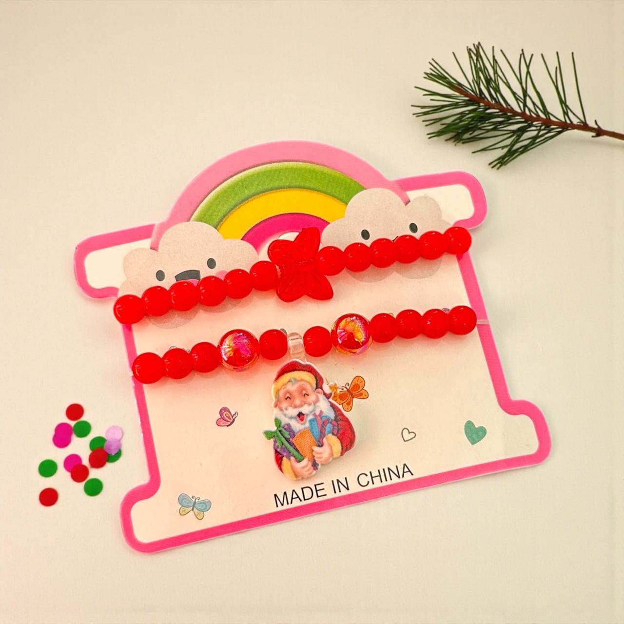 12 Set  2 Pulseras Navideñas $7.2 c/u