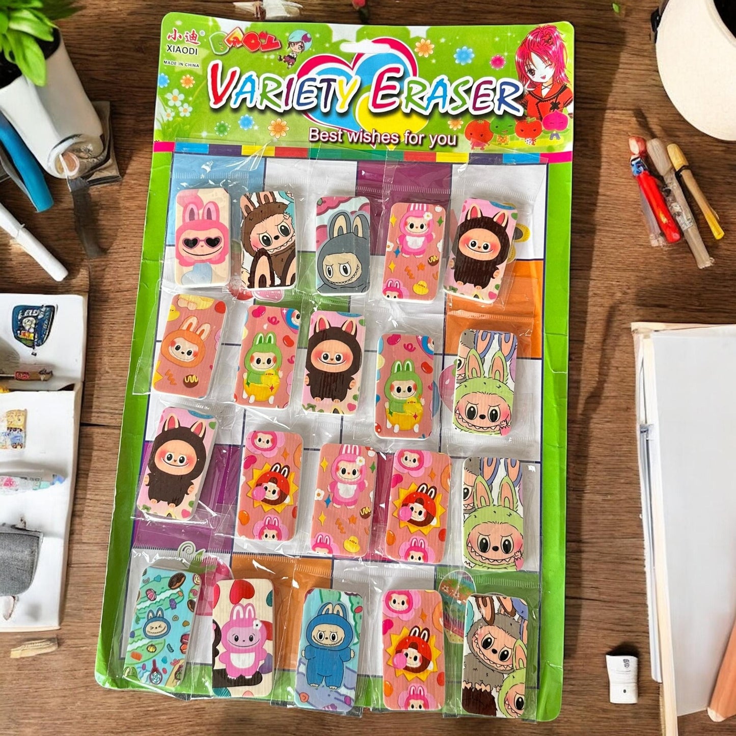 20 Gomas Labubus Individual $2.9 c/u