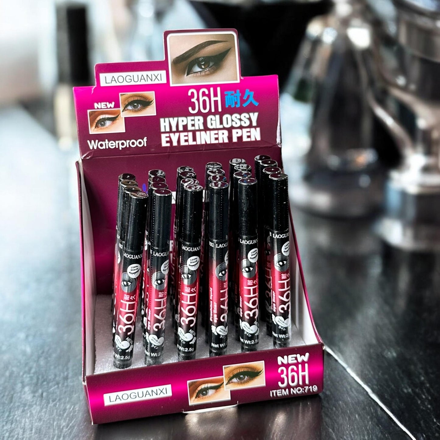 24 Delineadores 36H con Sellos $8.5 c/u