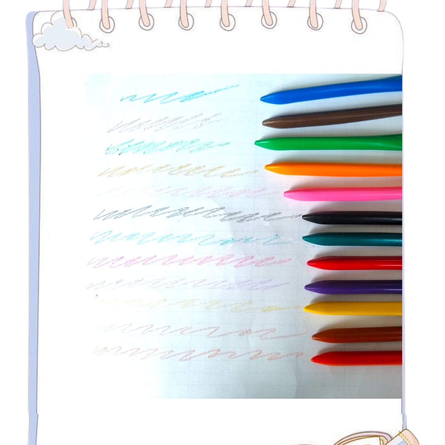 6 Cajas de lapiz de colores de Cera $39 c/u